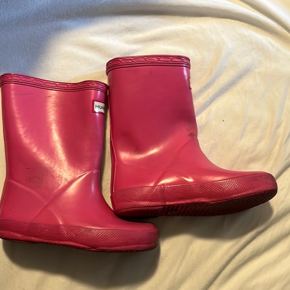 Hunter Shoes Hunter Kids First Classic Rain Boots Toddler Size 8